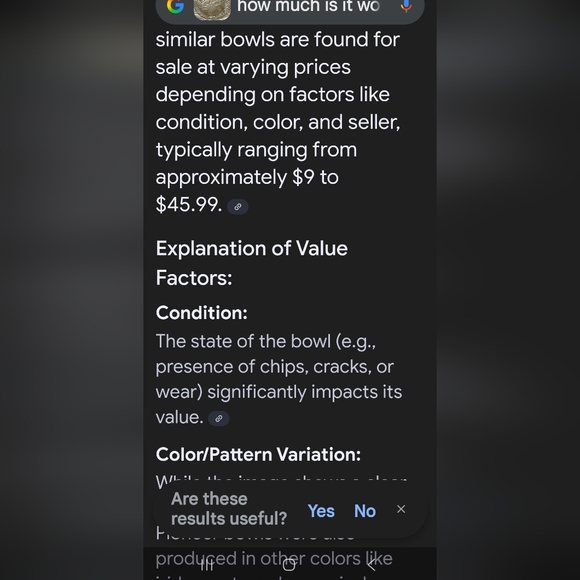 Federal Pioneer Fruit bowl cut fruit beveled edge in great shape - Picture 2 of 10